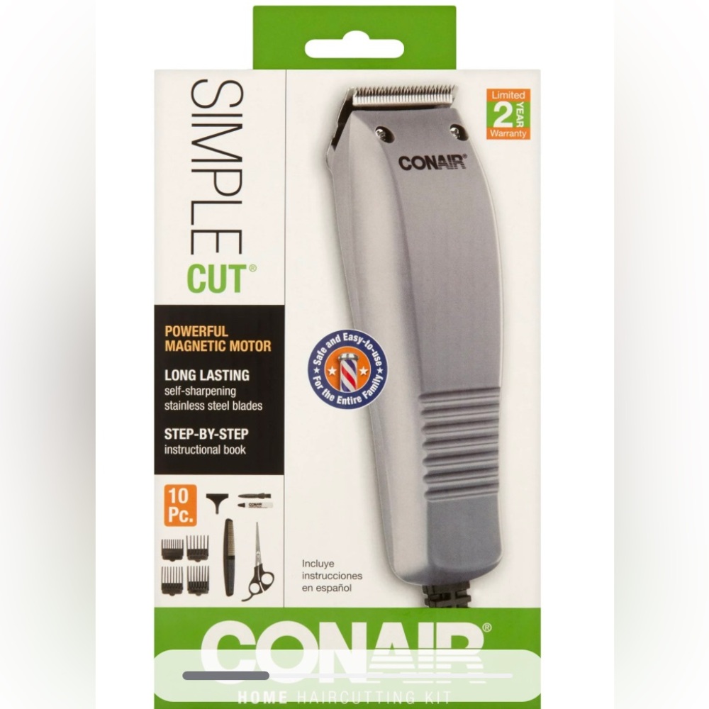 Conair Simple Cut Powerful Magnetic Motor Shaver NIB NWT